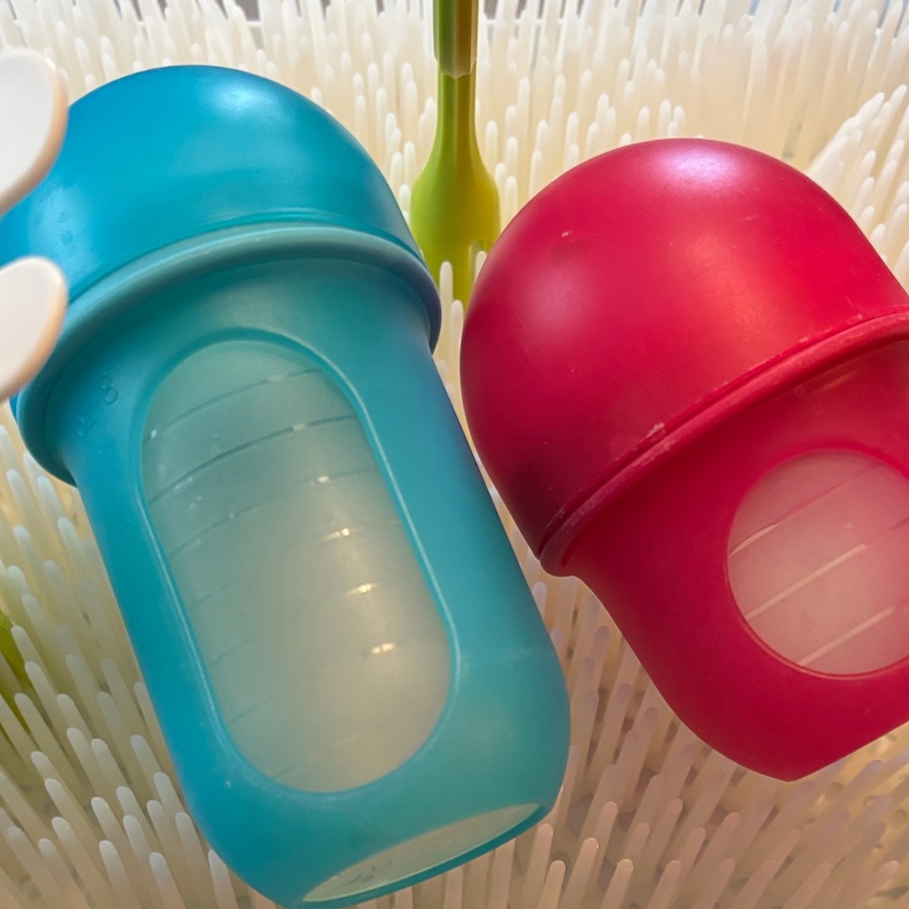 Colorful Baby Bottle Drying Rack - Picture 3 of 4